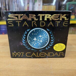 Star Trek Stardate 1997 Calendar Star Trek Next Generation New in Box